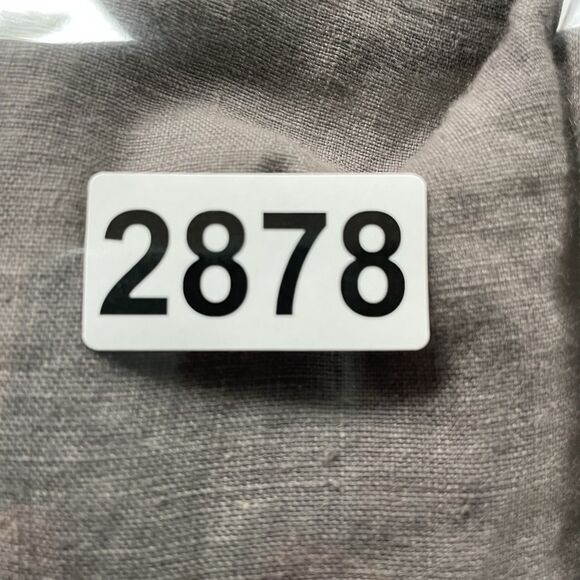 C&C Cargo Pants Womens Large Grey Linen Beach Coastal Lagenlook Pull On Jogger - Picture 10 of 10